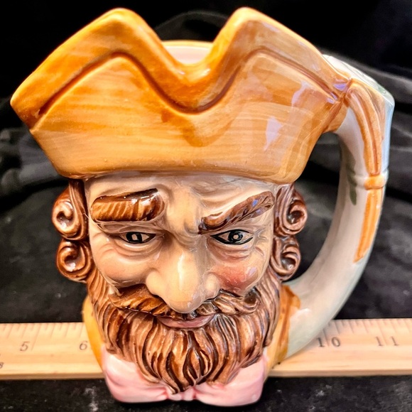 Handsome Pirate Ship Captain Toby Mug Caribbean Johnny Depp Sailor Seaman Gift - Picture 10 of 10